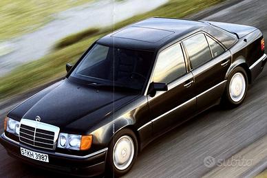 Depliant Originale Mercedes Benz 500 E V8