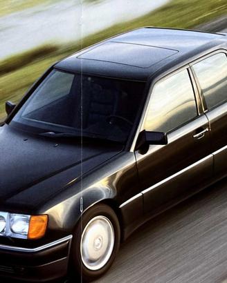 Depliant Originale Mercedes Benz 500 E V8