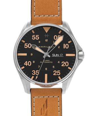 Hamilton day date khaki aviation