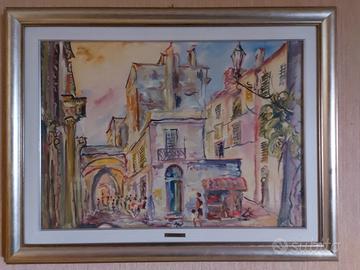 oli su tela artista Da Prada