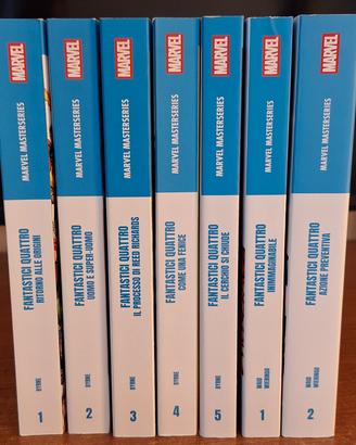 Lotto 7 marvel masterseries Fantastici quattro 