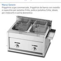 friggitrice a gas da banco