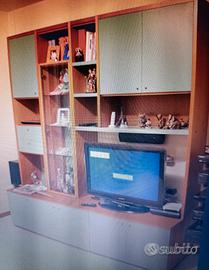 mobile soggiorno verde