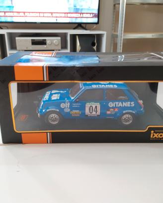 modellino 1 18 ixo Renault 5 alpine 