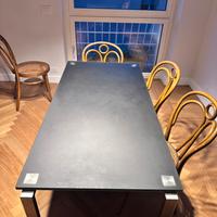 Tavolo Cassina 1=2 Jean Nouvel - cristallo nero