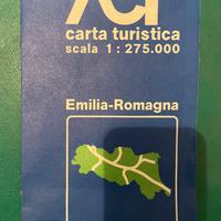 Aci - Carta turistica Emilia Romagna 1980