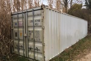 Box metallo 12 x2.4 m