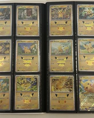 Carte pokemon pikachu