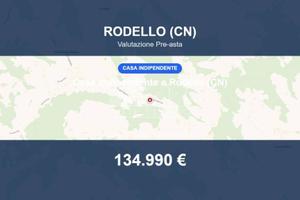 Immobile in asta di 224 m² a Rodello