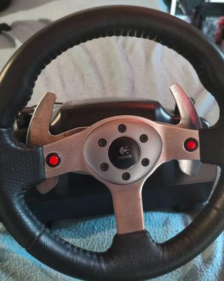 Logitech g25 solo volante leggere