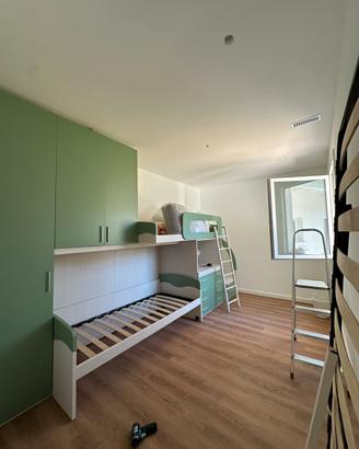 Cameretta con tre posti letto