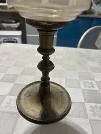 Lampada a petrolio d’epoca 30 cm – E. Lebrect & F.