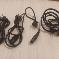 Cavi alimentazione PC / monitor Vari pezzi