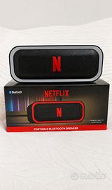 Cassa Bluetooth Netflix portatile