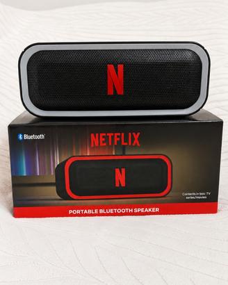 Cassa Bluetooth Netflix portatile