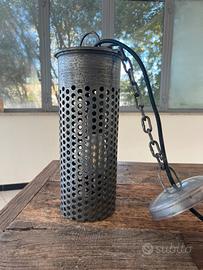 Lampada industrial a sospensione in metallo trafor