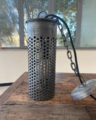 Lampada industrial a sospensione in metallo trafor