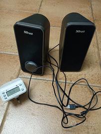 coppia casse trust e presa programmabile