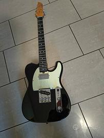 Chitarra elettrica EKO Tero V-NOS  Black 