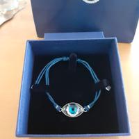 BRACCIALE SWAROVSKI EVIL EYE POWER originale BLU