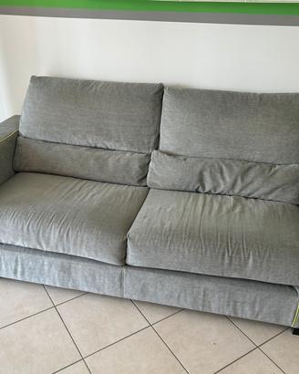 Divano letto con pouff Dondi Salotti