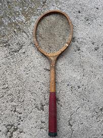 MAXIMA "ALBA" ANNI '30 - RACCHETTA TENNIS LEGNO -
