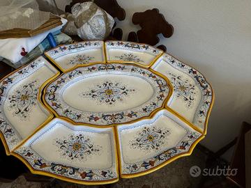 Cena fredda ceramica DE RUTA artigianale