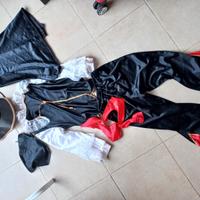 costume carnevale bambino 3 4 anni zorro