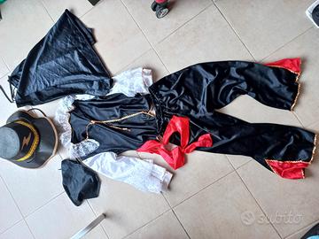 costume carnevale bambino 3 4 anni zorro