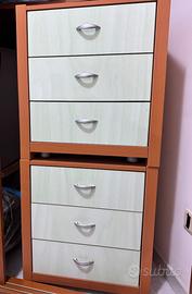 Cassettiera comò camera