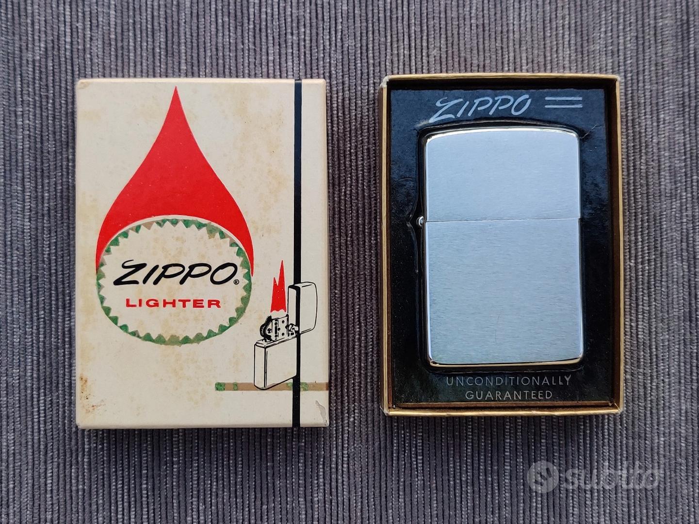 Zippo No.200 Brush Finish (Pat.2517191) vintage - Collezionismo In ...