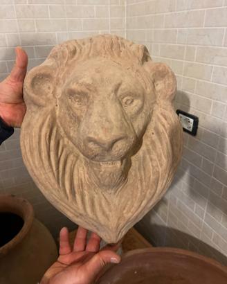 Maschere testa di leone