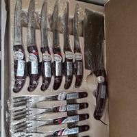 Set coltelli e forchette valigetta professionale