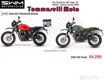 Swm Six Days finanziamento tasso 0