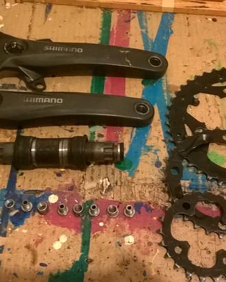 Guarnitura shimano mtb