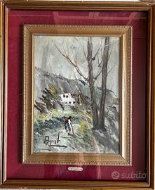 Quadro Pittore Mino Argento