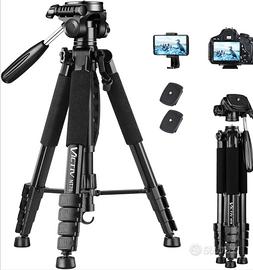Treppiede Fotocamera e Smartphone VICTIV 185cm