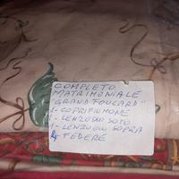 completo letto matrimoniale Bassetti 7 pezzi