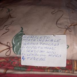 completo letto matrimoniale Bassetti 7 pezzi