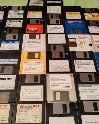 Dischi Floppy  Windows 95 /Ms Dos Leggere