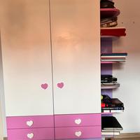 Armadio bambina