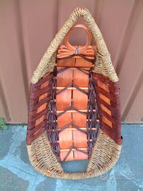 Cesto a forma di barca