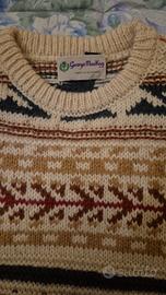 maglione made in Scozia in pura lana 