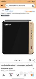 QNAP TS‑464 + WD Red Plus 6TB + WD Red SN700 1TB 