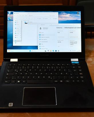 pc portatile convertibile touch Lenovo Yoga 13