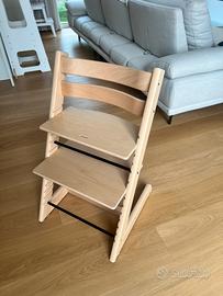 Sedia stokke Tripp Trapp NUOVA colore natural