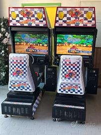 Cabinato arcade Mario Kart funzionante