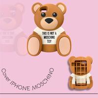 Cover IPHONE Moschino orso gomma