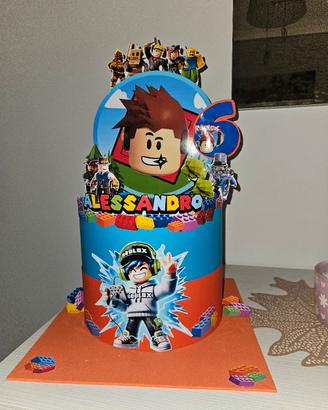 torta scenografica roblox