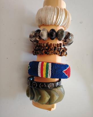 Set di 6 bracciali 